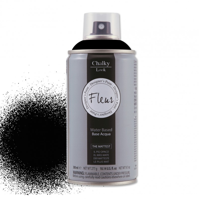 Fleur Spray Chalky - Black 300 ml